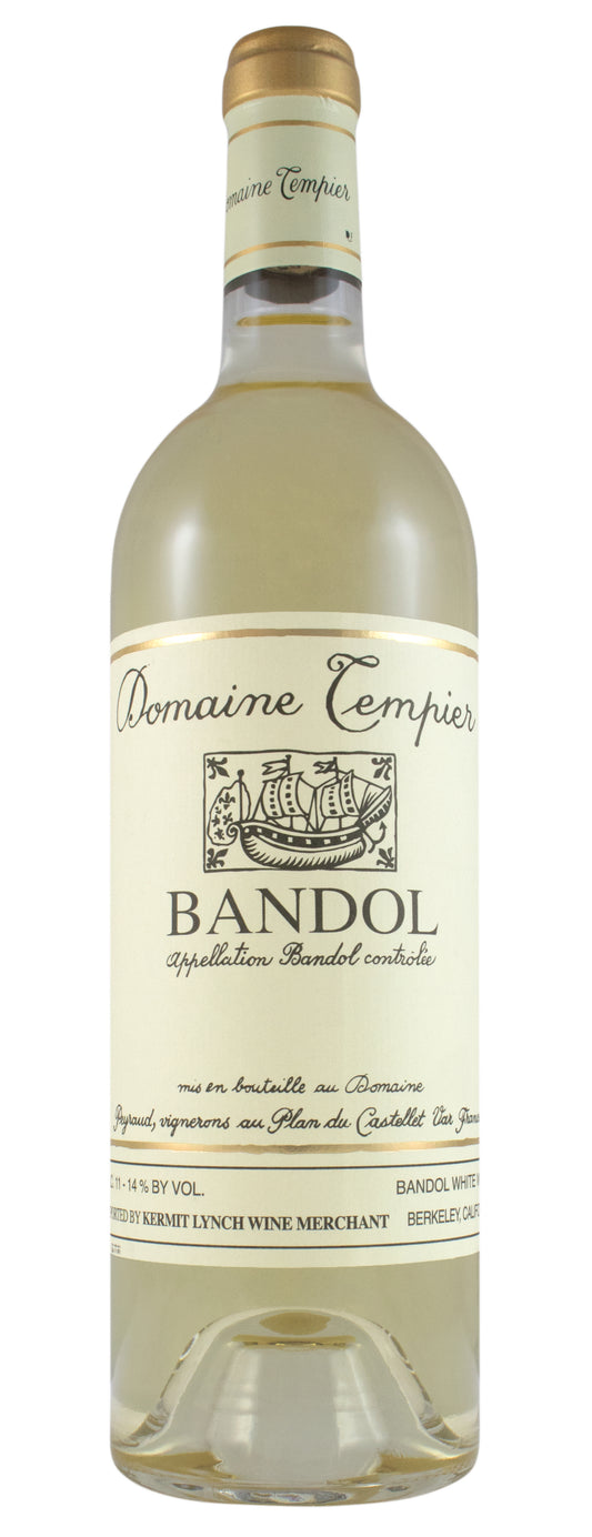 Domaine Tempier Bandol Blanc 2023  Front Bottle Shot