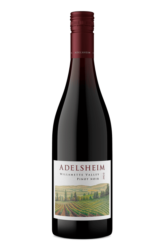 Adelsheim Willamette Valley Pinot Noir 2022  Front Bottle Shot