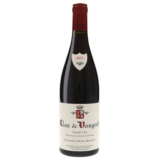 Denis Mortet Clos de Vougeot Grand Cru 2021  Front Bottle Shot