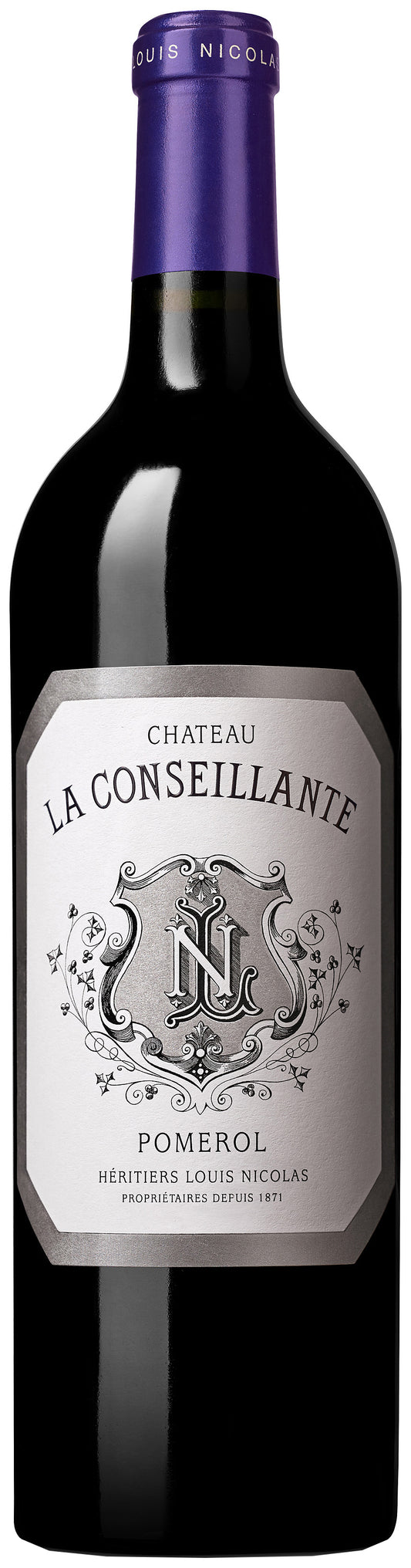 Chateau La Conseillante  2018  Front Bottle Shot
