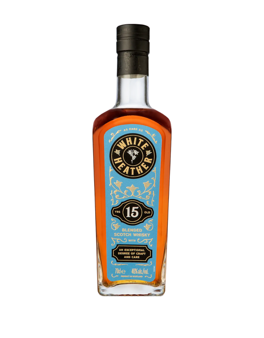 WHITE HEATHER 15 YEAR OLD SCOTCH WHISKY 700 ML