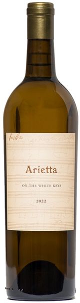 Arietta On The White Keys White Blend 2022  Front Bottle Shot