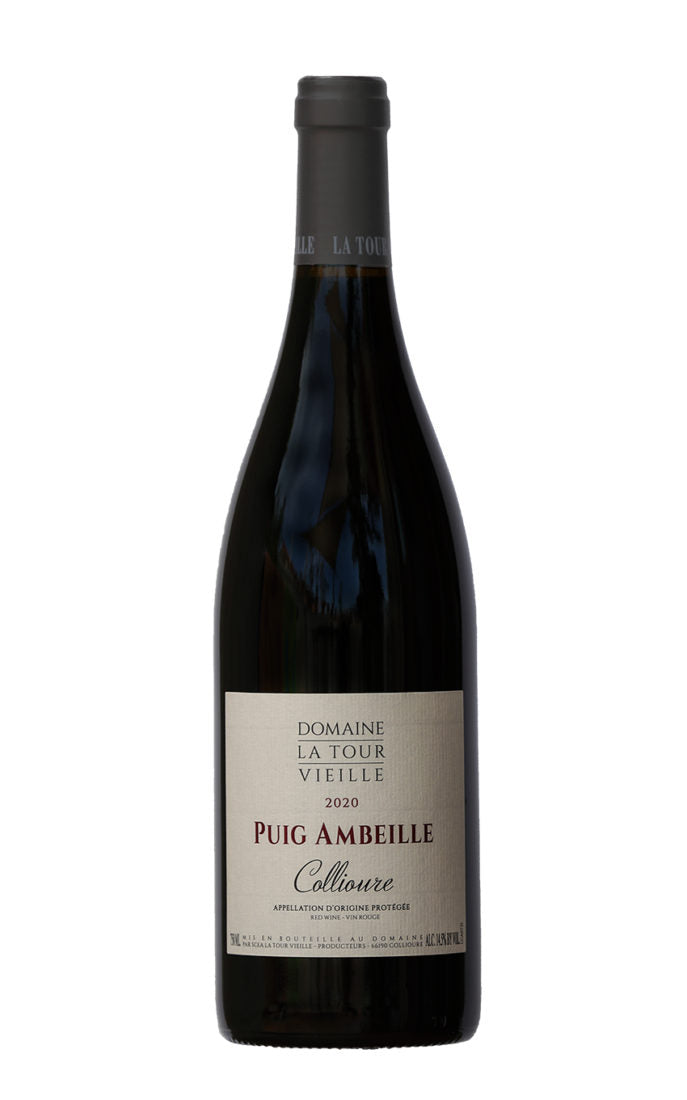 Domaine La Tour Vieille Puig Ambielle Collioure 2020  Front Bottle Shot