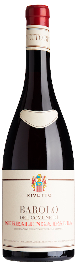 Rivetto Barolo Serralunga d'Alba 2018  Front Bottle Shot
