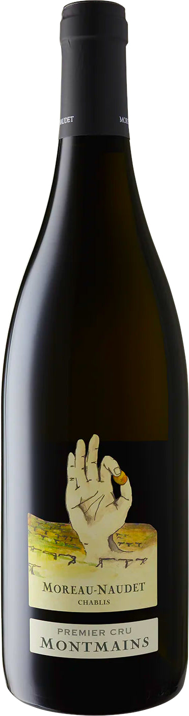 Moreau-Naudet Chablis Montmains Premier Cru 2021  Front Bottle Shot