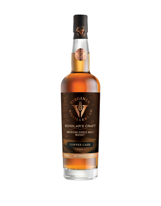 VIRGINIA DISTILLERY CO. SCHOLAR'S CRAFT COFFEE CASK 750 ML