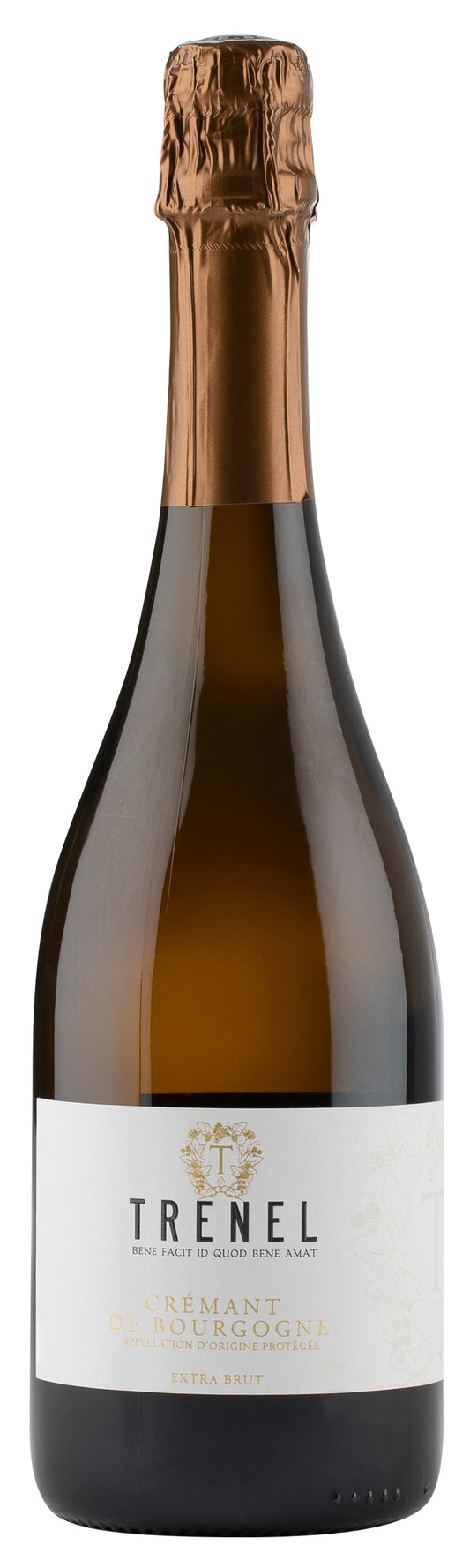 Trenel Cremant de Bourgogne  Front Bottle Shot
