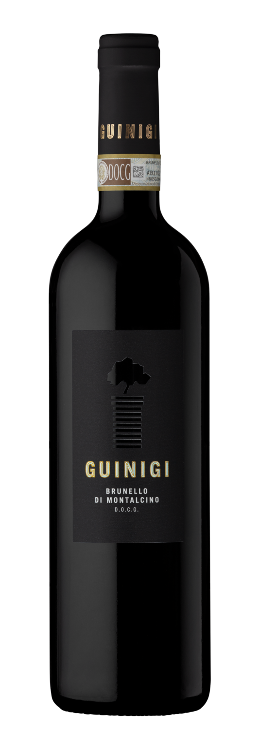 Guinigi Brunello di Montalcino 2018  Front Bottle Shot