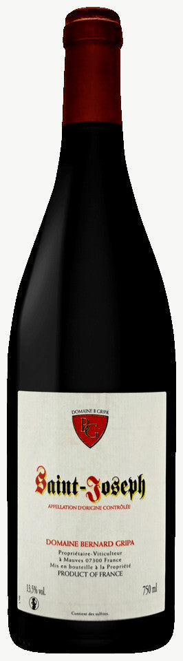 Domaine Bernard Gripa Saint-Joseph Rouge 2019  Front Bottle Shot