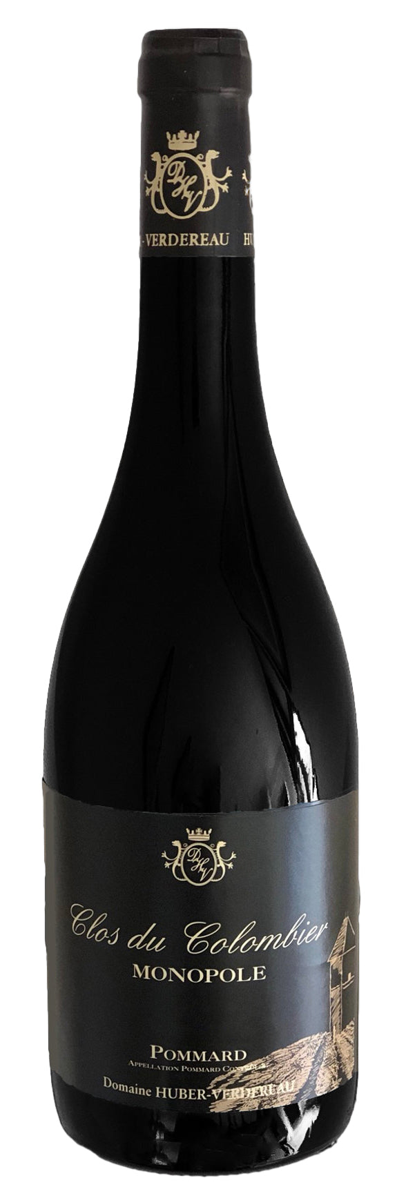 Huber-Verdereau Pommard Clos du Colombier Premier Cru Monopole 2018  Front Bottle Shot