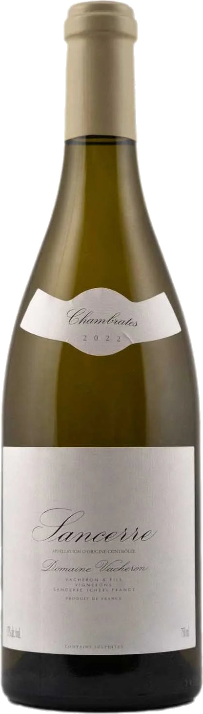 Domaine Vacheron Les Chambrates Sancerre 2022  Front Bottle Shot