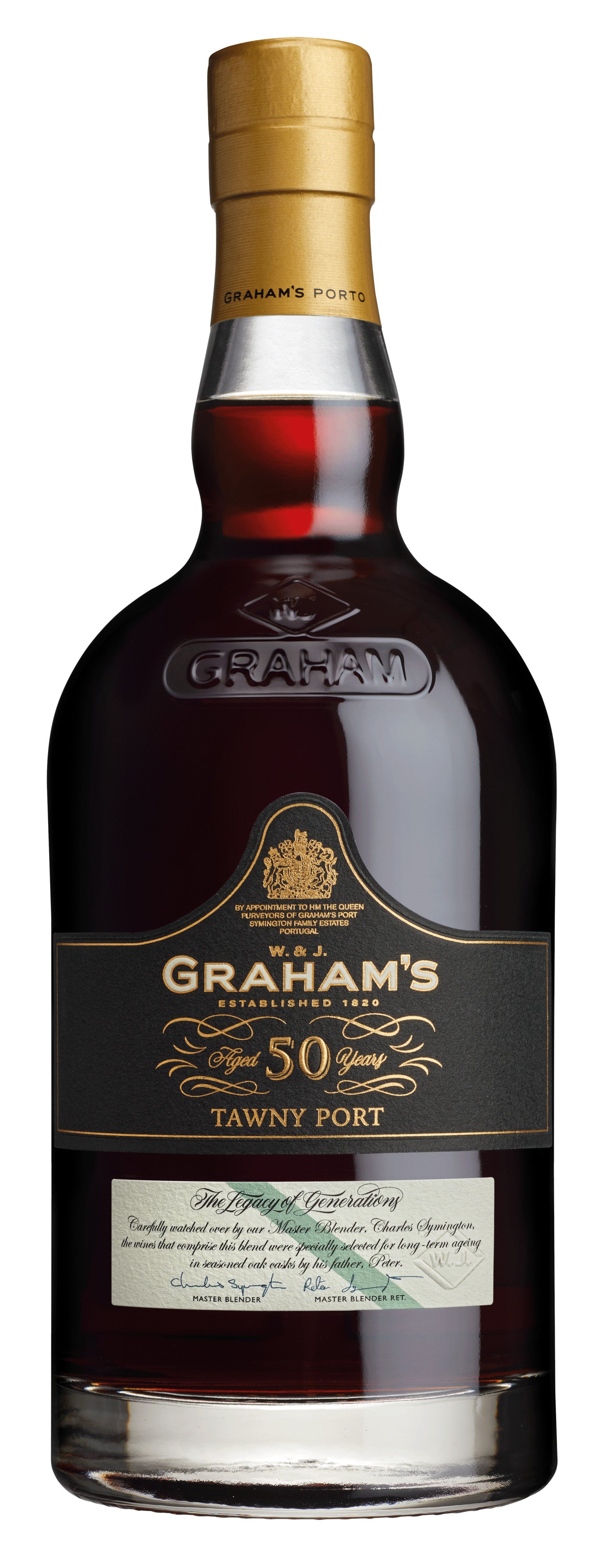 Graham's 50 Year Old Tawny Port  Front Bottle Shot