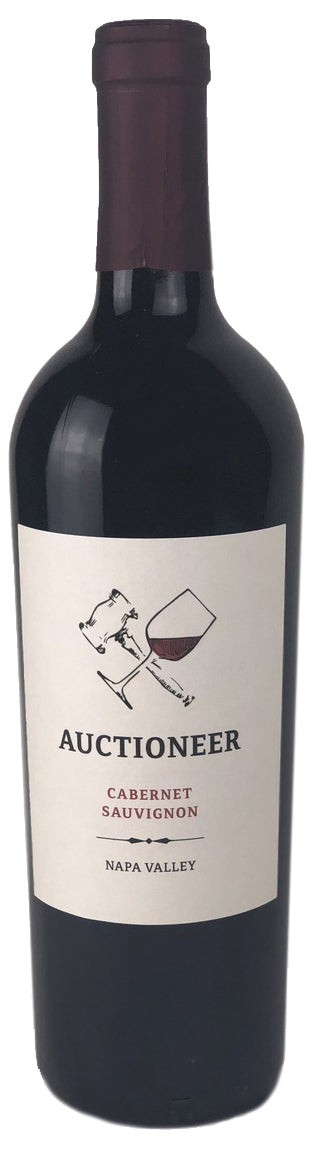 Auctioneer Napa Valley Cabernet Sauvignon 2021  Front Bottle Shot