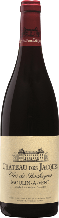 Chateau des Jacques Moulin-a-Vent Clos de Rochegres 2022  Front Bottle Shot