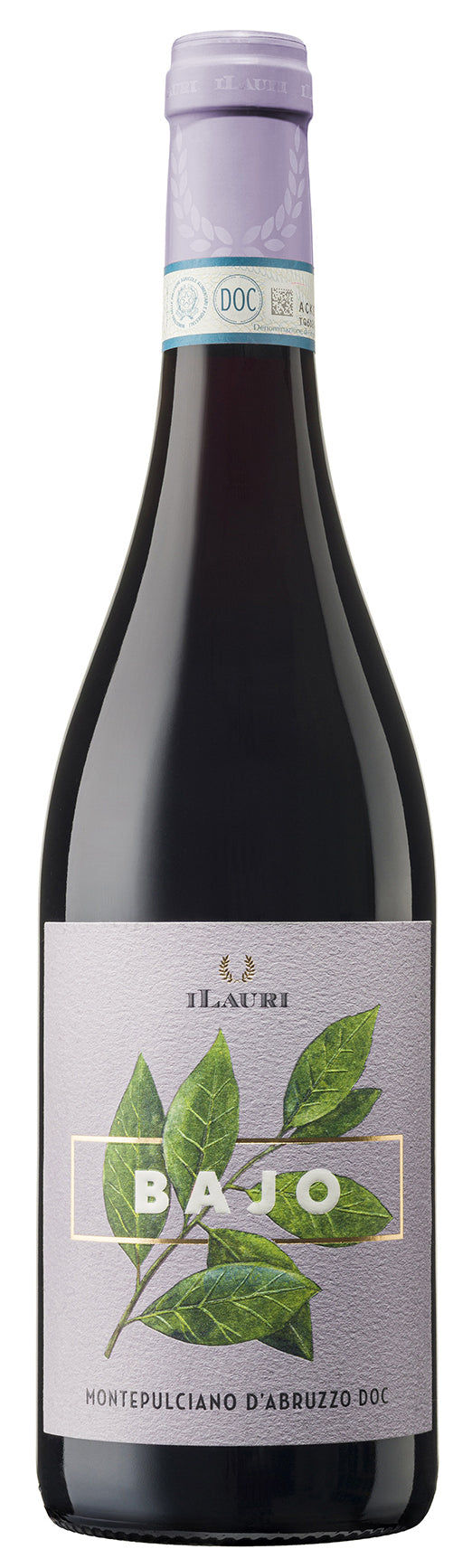 I Lauri Montepulciano d'Abruzzo Bajo 2021  Front Bottle Shot