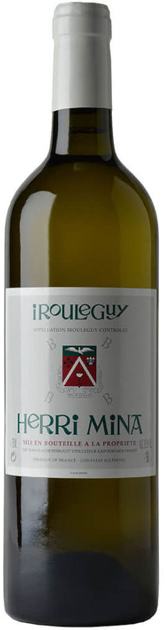 Herri Mina Irouleguy Blanc 2022  Front Bottle Shot