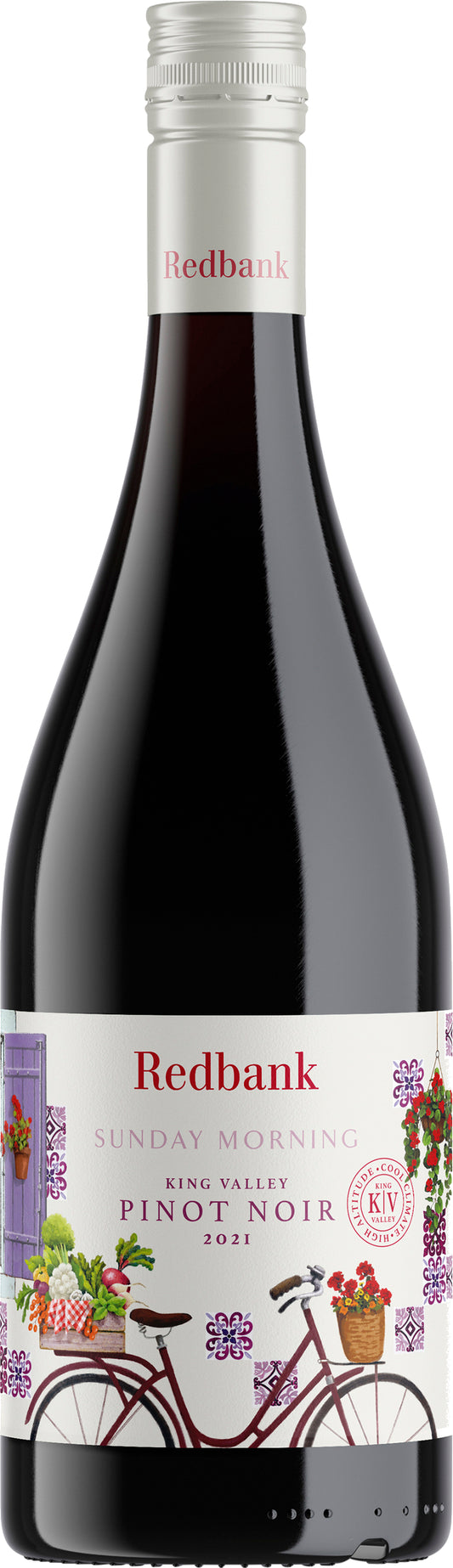 Redbank Sunday Morning Pinot Noir 2021  Front Bottle Shot