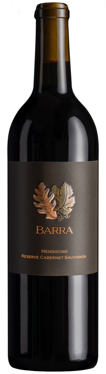 Barra of Mendocino Reserve Cabernet Sauvignon 2022  Front Bottle Shot