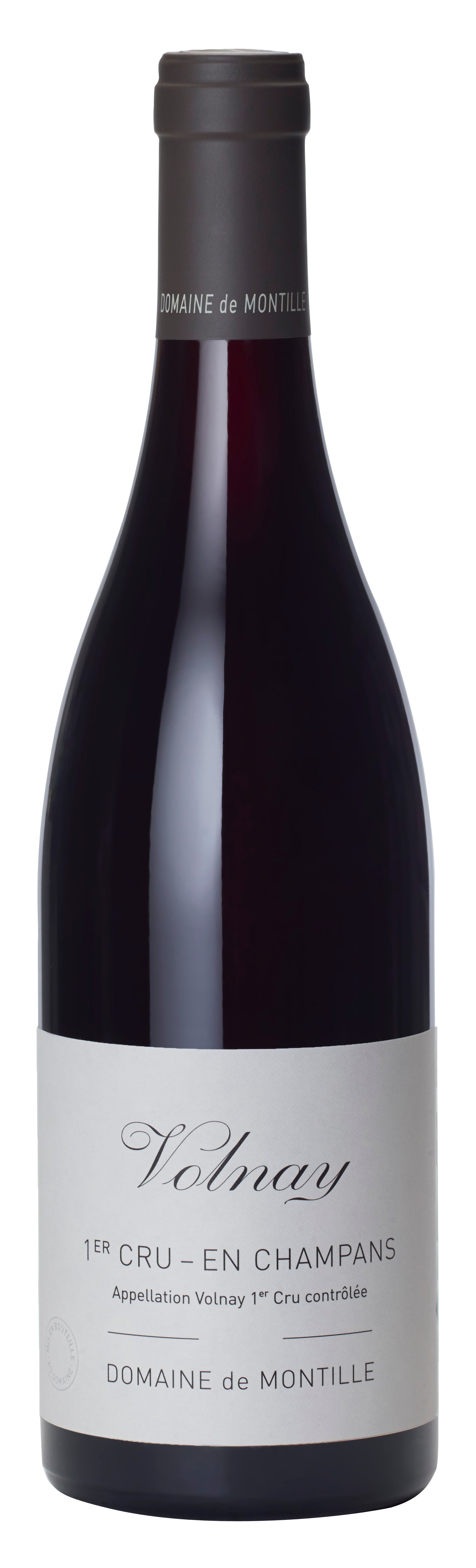 Domaine de Montille Volnay En Champans Premier Cru 2021  Front Bottle Shot