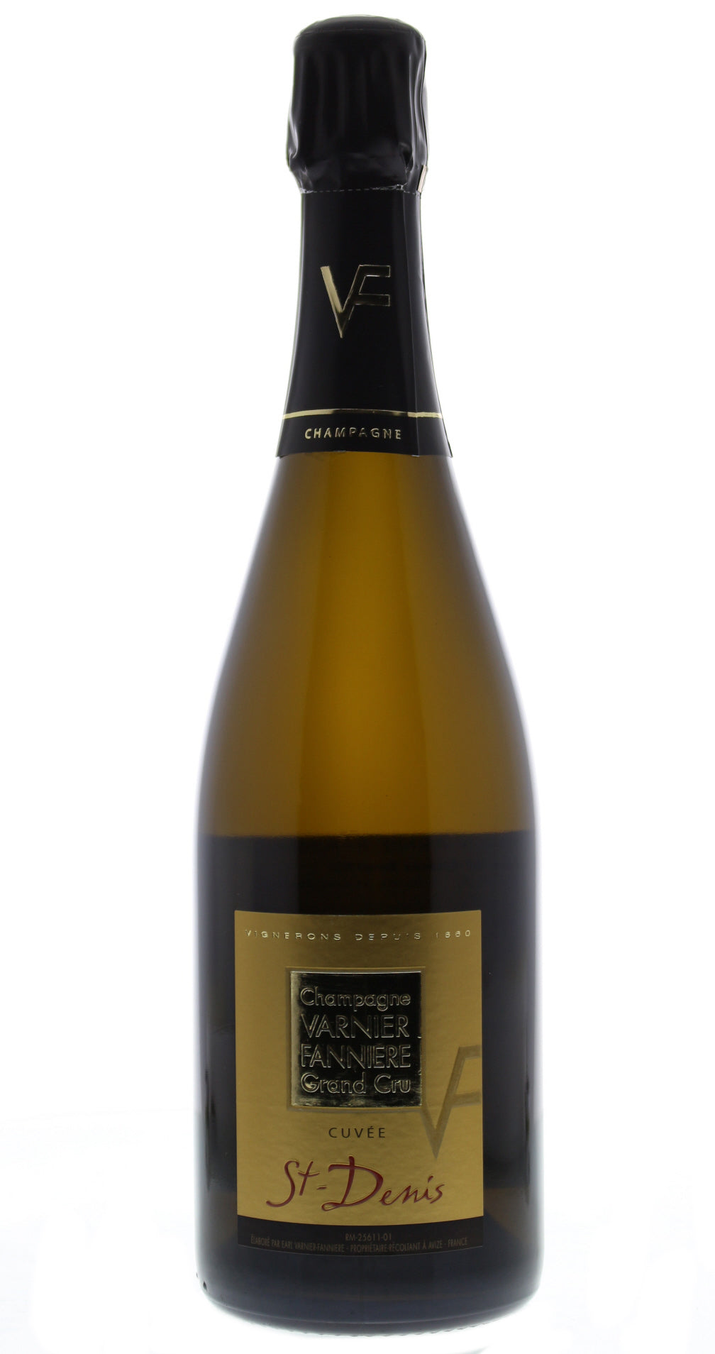 Varnier-Fanniere Cuvee Saint Denis Brut  Front Bottle Shot