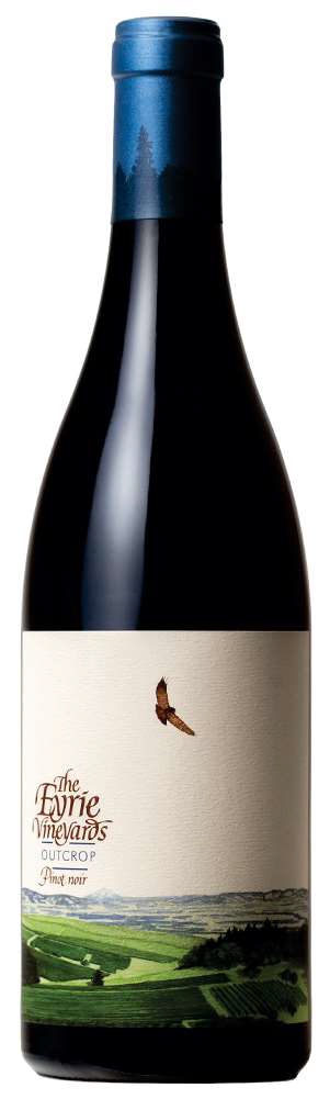 Eyrie Outcrop Vineyard Pinot Noir 2021  Front Bottle Shot