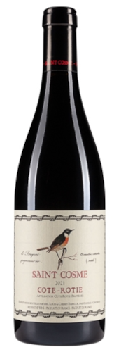 Chateau de Saint Cosme Cote-Rotie 2022  Front Bottle Shot