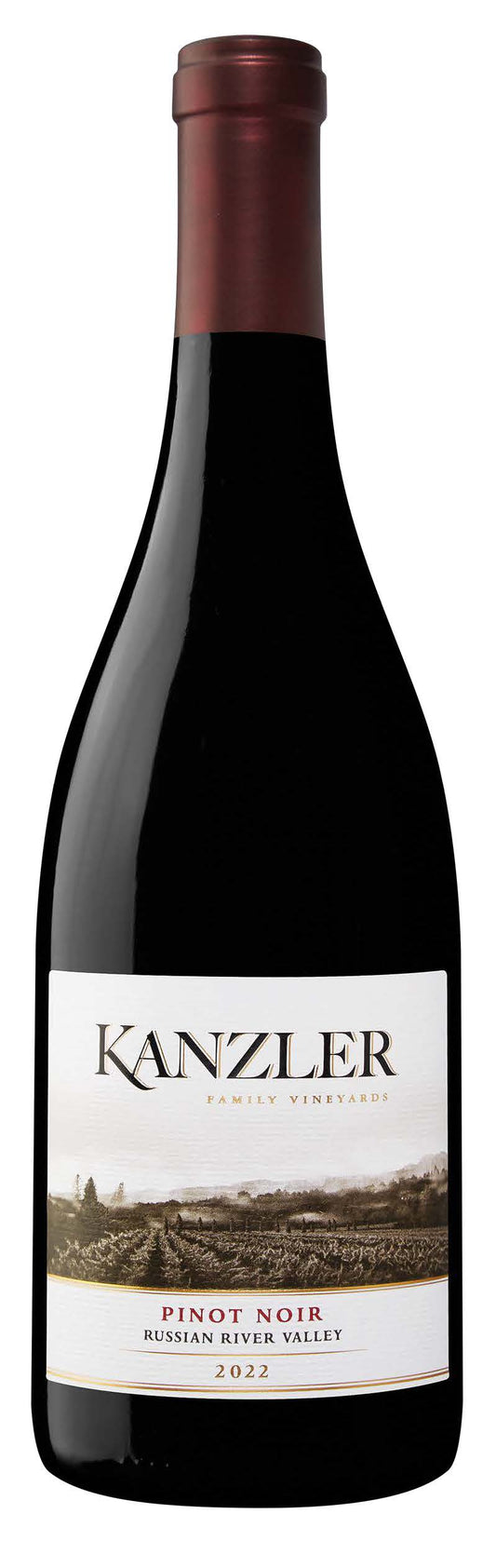 Kanzler Vineyards Pinot Noir 2022  Front Bottle Shot