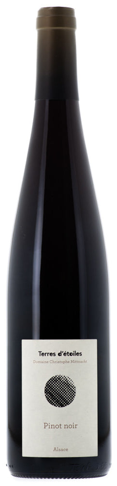 Christophe Mittnacht Terres d'Etoiles Pinot Noir 2023  Front Bottle Shot