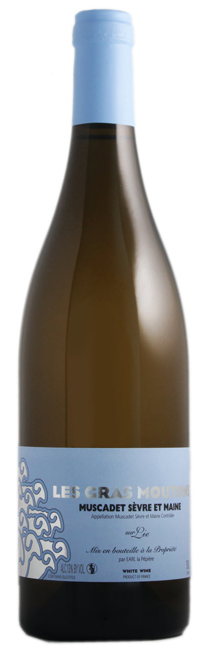 Domaine de la Pepiere Muscadet Les Gras Moutons 2023  Front Bottle Shot
