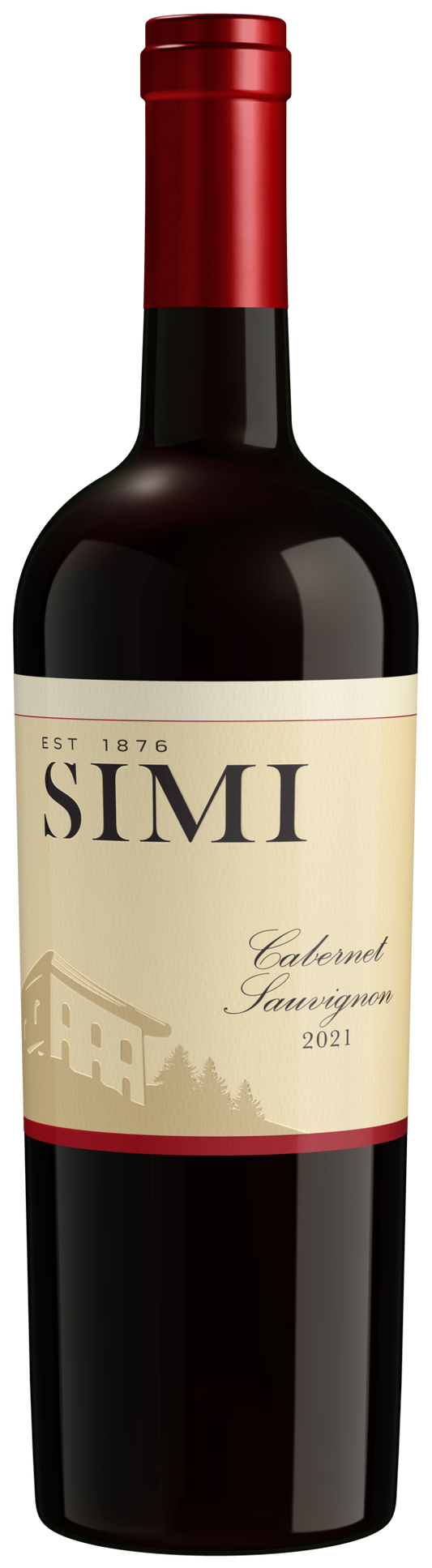 Simi California Cabernet Sauvignon 2021  Front Bottle Shot