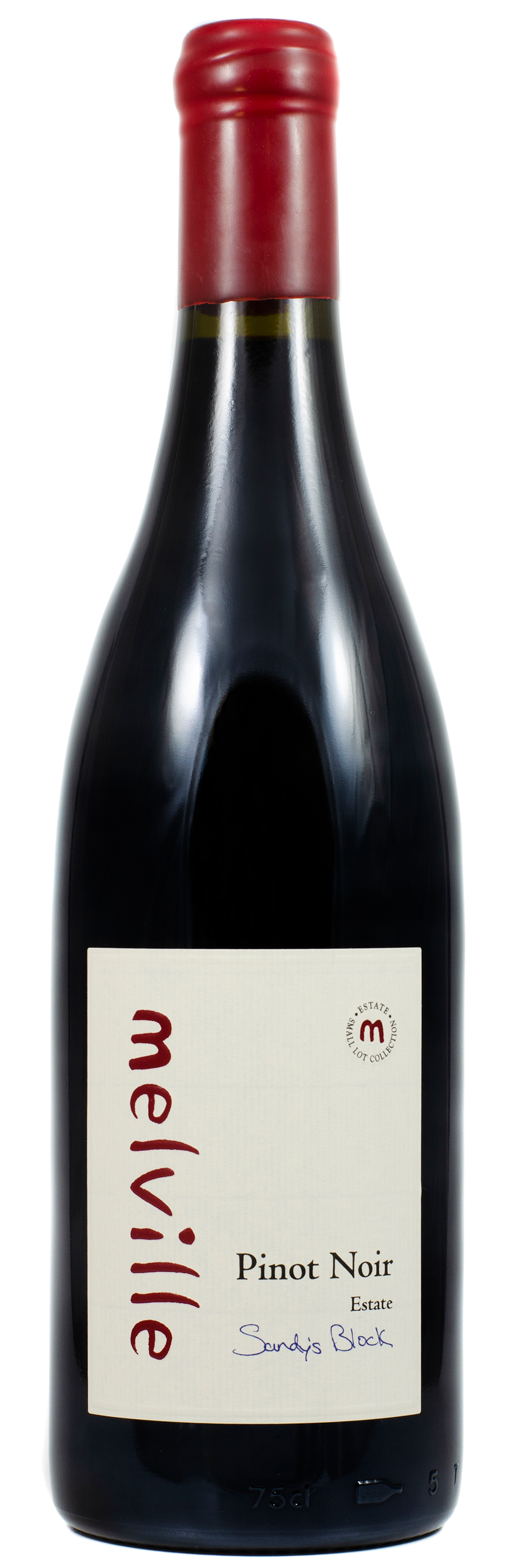 Melville Sandy's Block Pinot Noir 2022  Front Bottle Shot