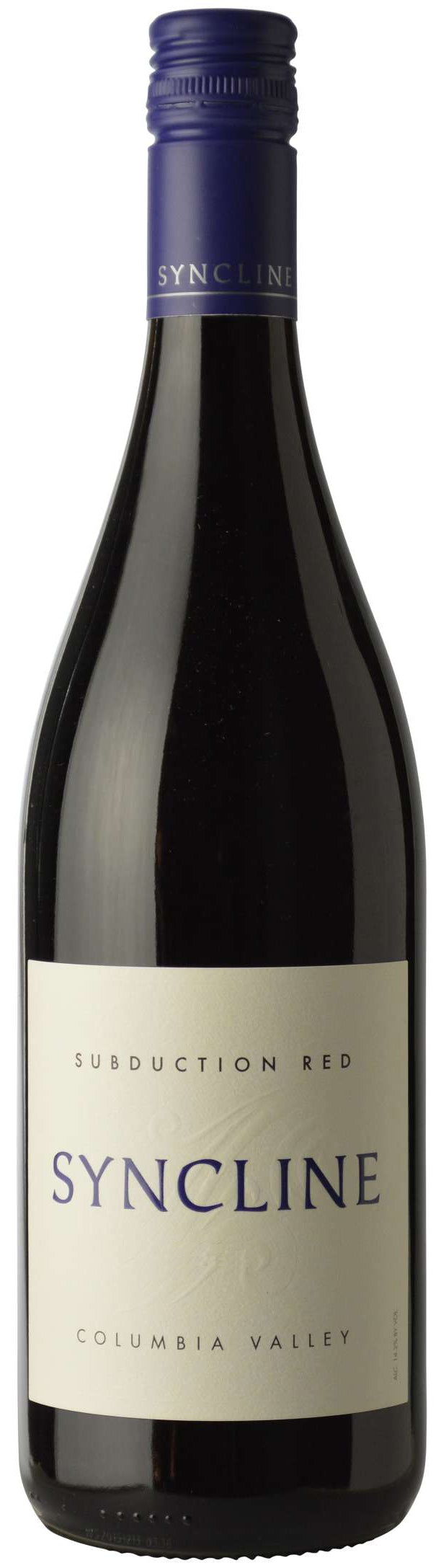 Syncline Subduction Red Blend 2022  Front Bottle Shot
