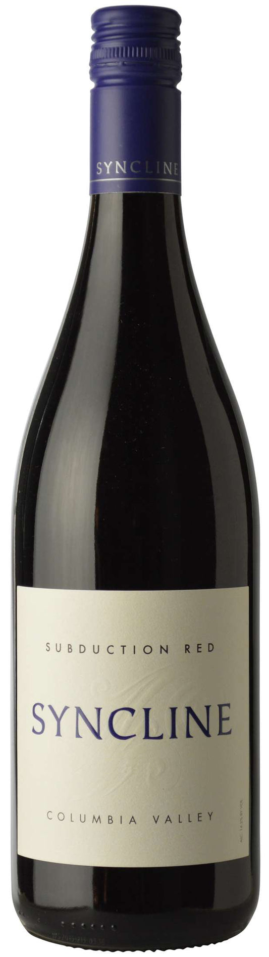 Syncline Subduction Red Blend 2022  Front Bottle Shot