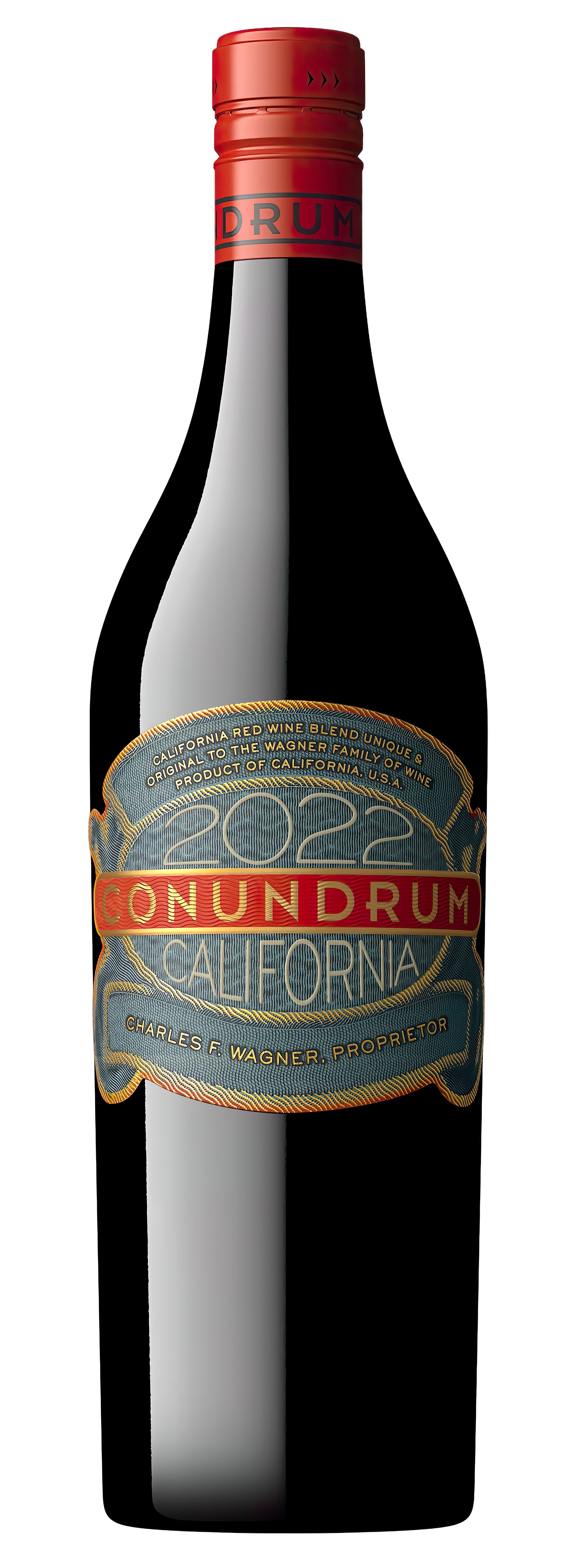 Conundrum Red Blend 2022  Front Bottle Shot