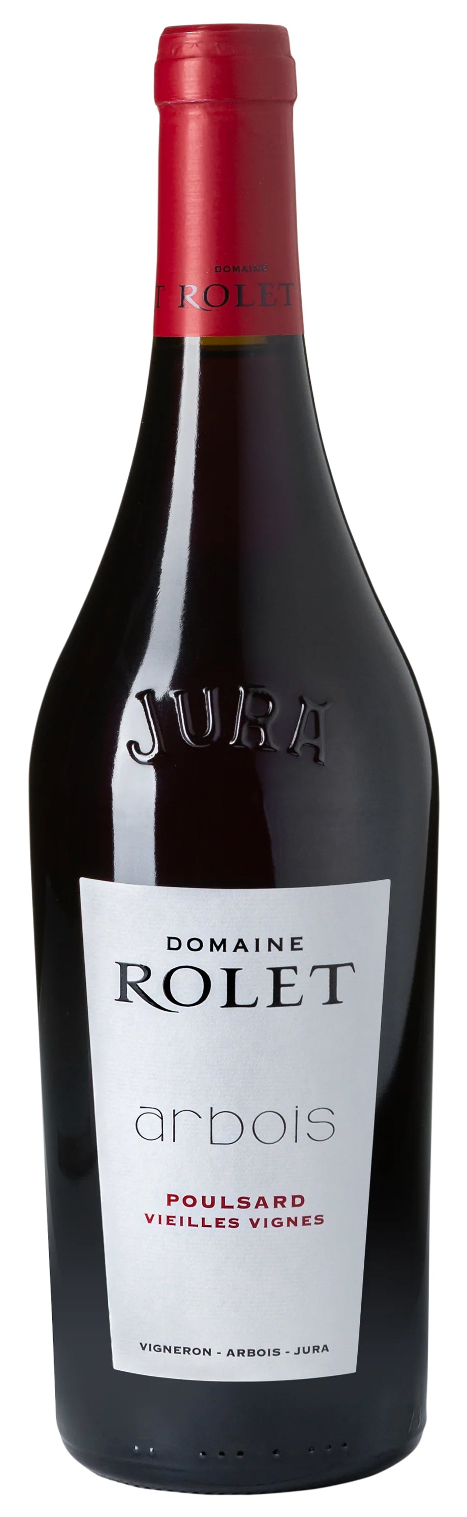 Domaine Rolet Arbois Poulsard Vieilles Vignes 2022  Front Bottle Shot