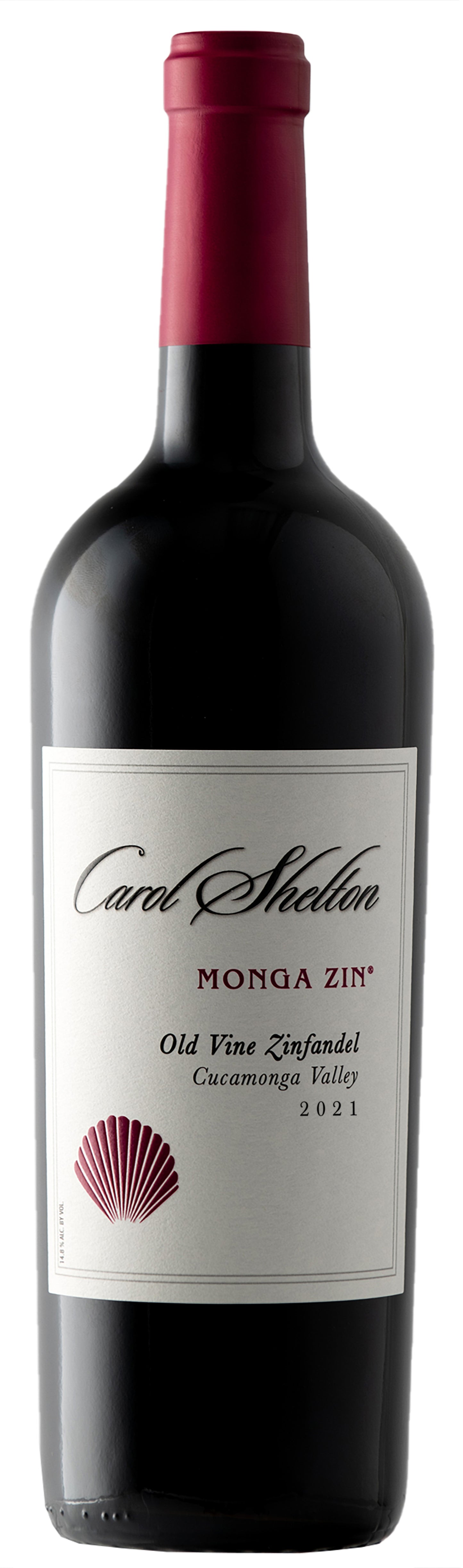 Carol Shelton Monga Zinfandel 2021  Front Bottle Shot