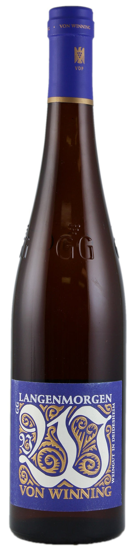Von Winning Langenmorgen Riesling Grosses Gewachs 2022  Front Bottle Shot