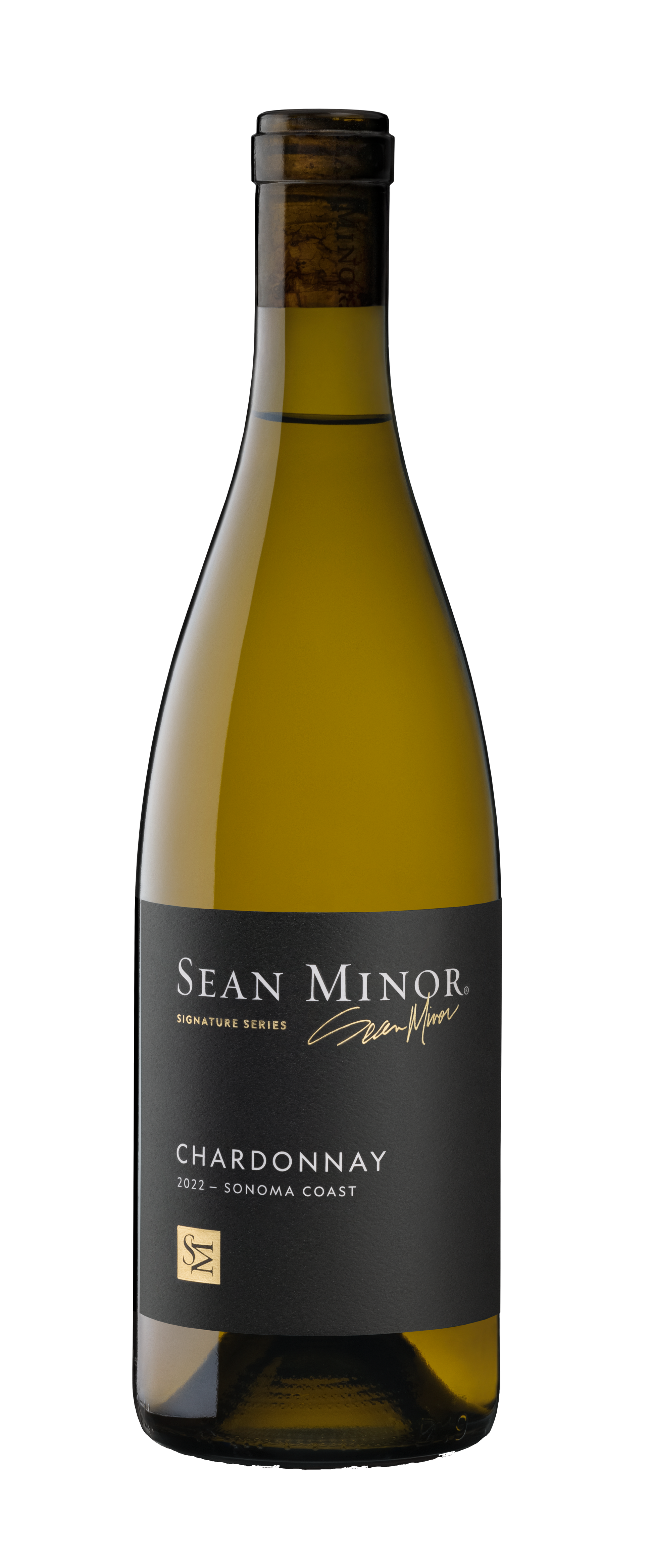 Sean Minor Sonoma Coast Chardonnay 2022  Front Bottle Shot