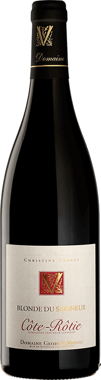 Georges Vernay Cote-Rotie Blonde du Seigneur 2019  Front Bottle Shot