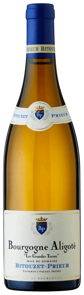 Domaine Bitouzet-Prieur Bourgogne Aligote Les Grandes Terres 2021  Front Bottle Shot