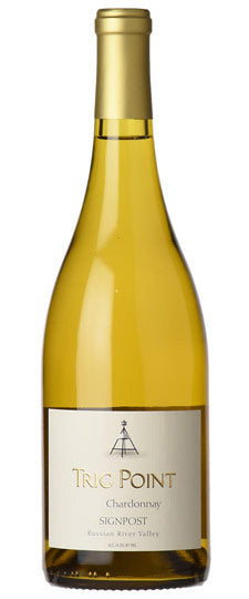 Trig Point Russian River Valley Chardonnay 2022  Front Bottle Shot