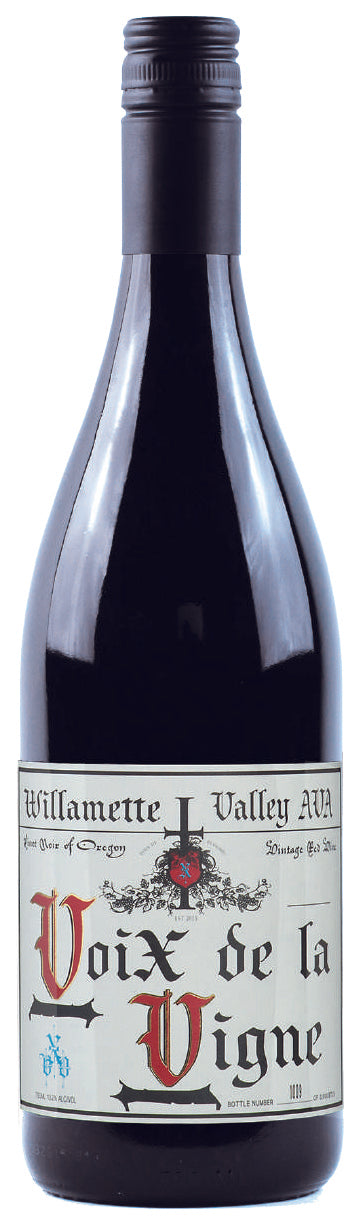 Voix de la Vigne Pinot Noir 2022  Front Bottle Shot