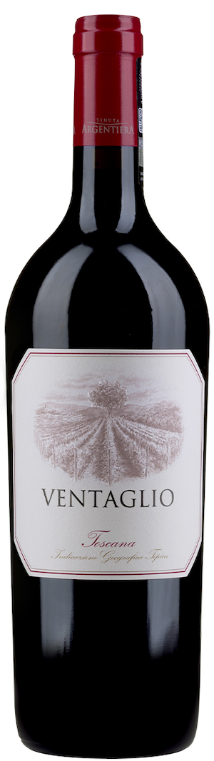 Argentiera Ventaglio Toscana 2016  Front Bottle Shot