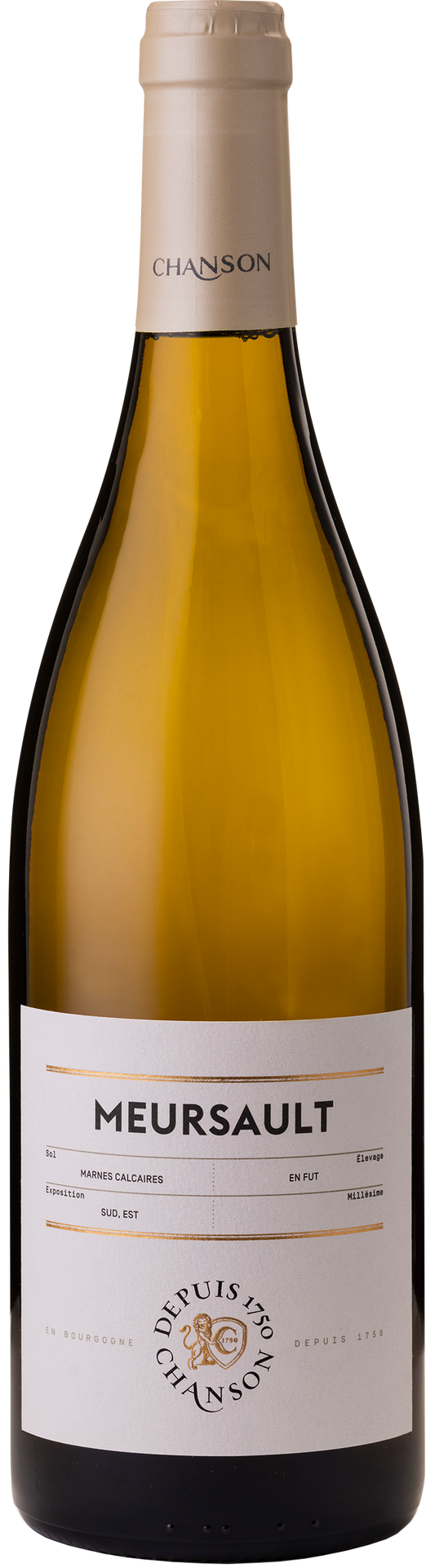 Chanson Pere & Fils Meursault 2022  Front Bottle Shot