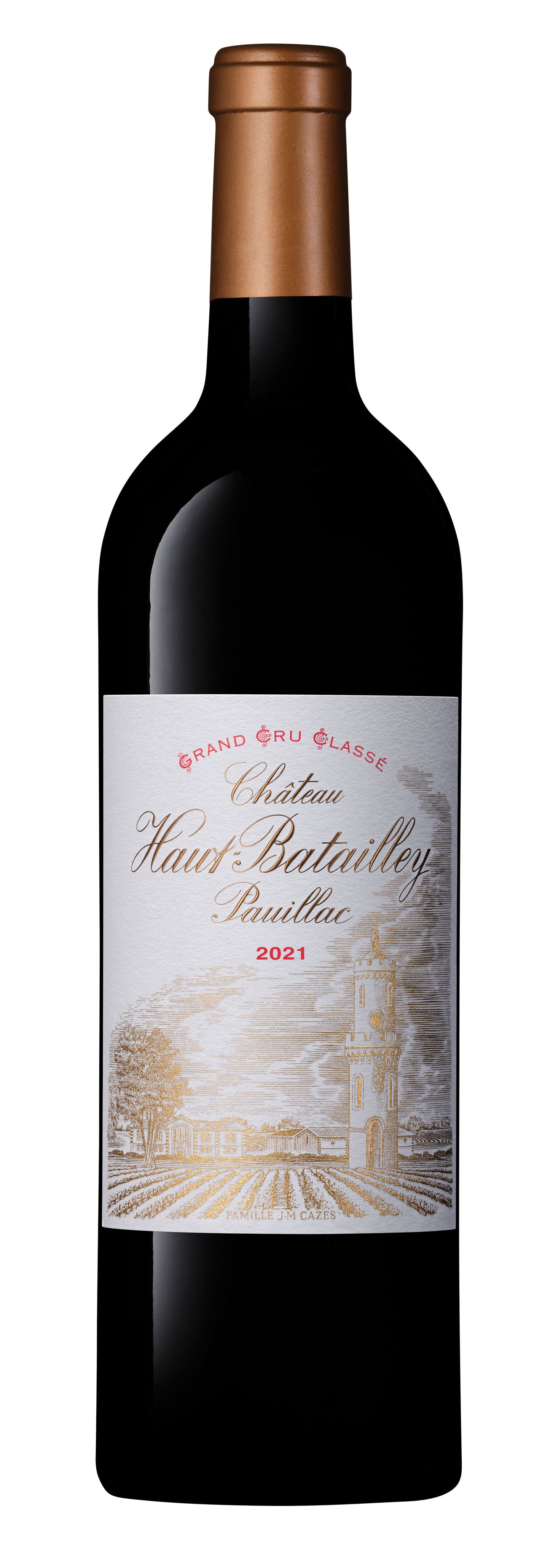 Chateau Haut-Batailley  2021  Front Bottle Shot