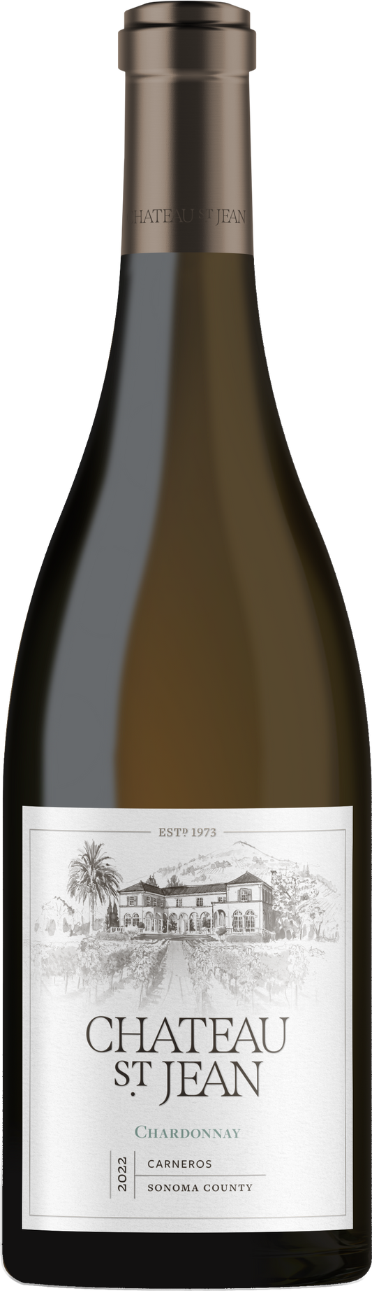 Chateau St. Jean Carneros Chardonnay 2022  Front Bottle Shot