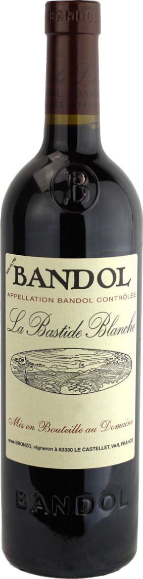 La Bastide Blanche Bandol Rouge 2020  Front Bottle Shot