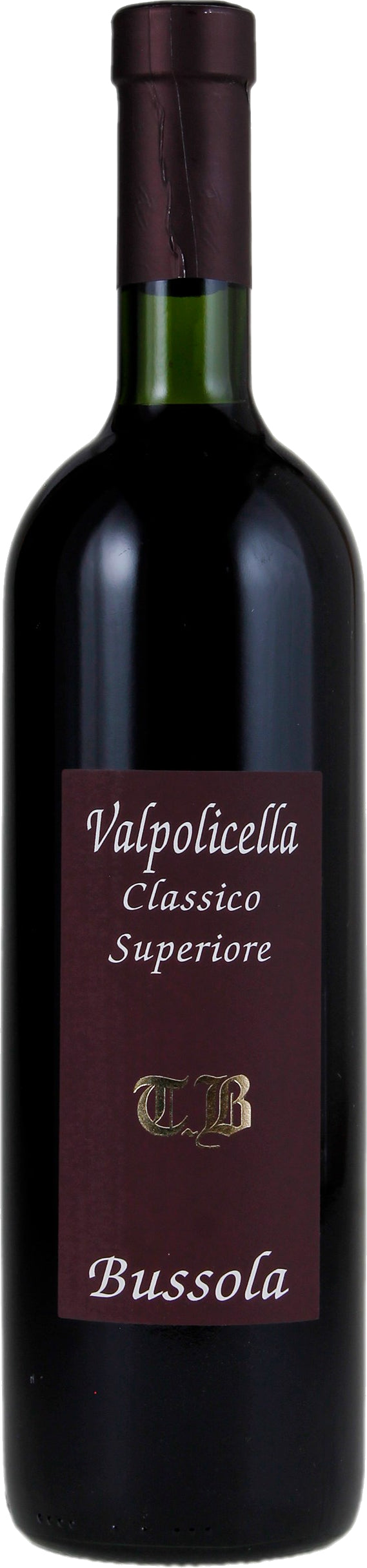 Bussola Valpolicella Classico Superiore TB 2017  Front Bottle Shot