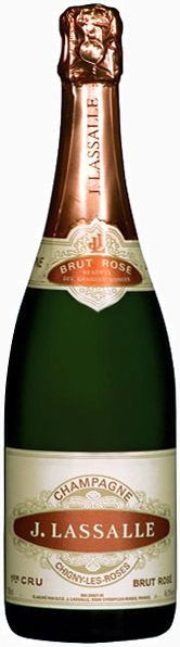 J. Lassalle Premier Cru Brut Rose  Front Bottle Shot