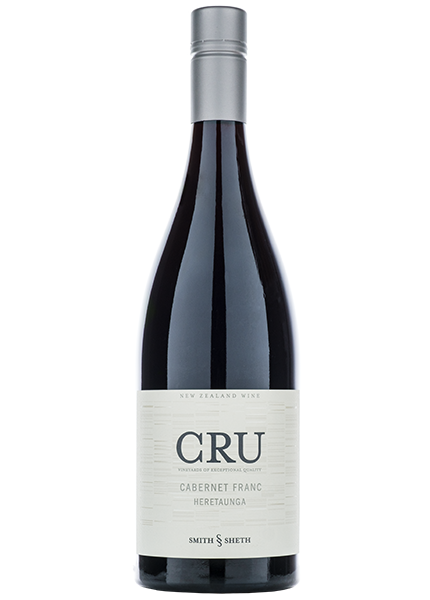Smith and Sheth CRU Heretaunga Cabernet Franc 2018  Front Bottle Shot